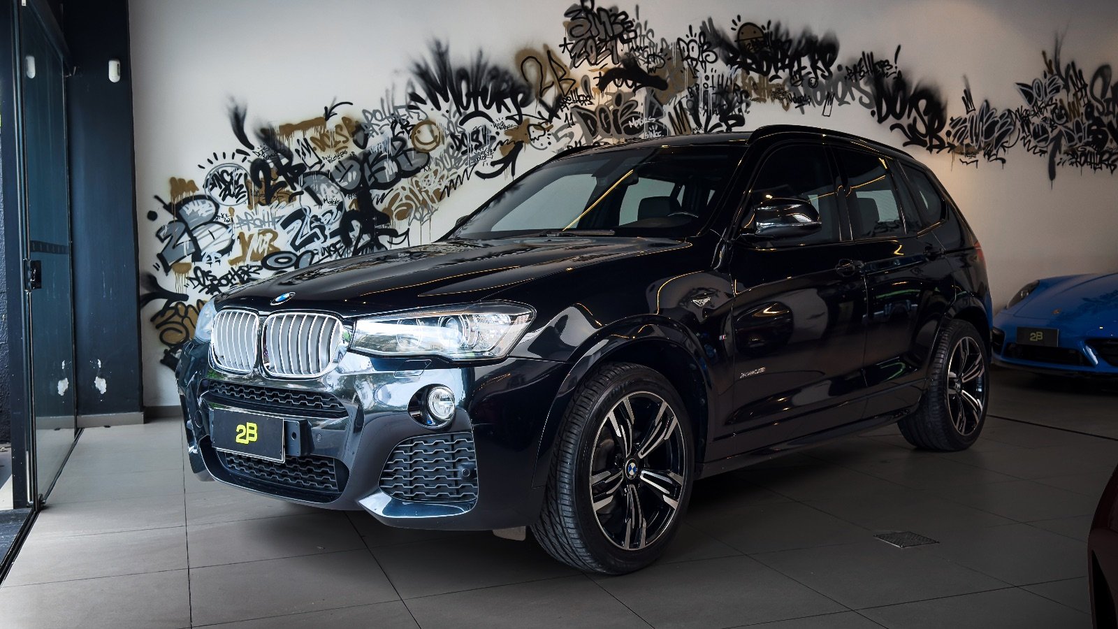 BMW X3 35i 2016 Preto — foto 2