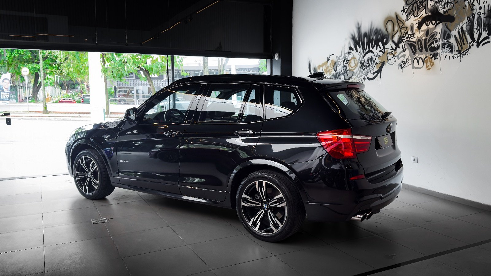 BMW X3 35i 2016 Preto — foto 6