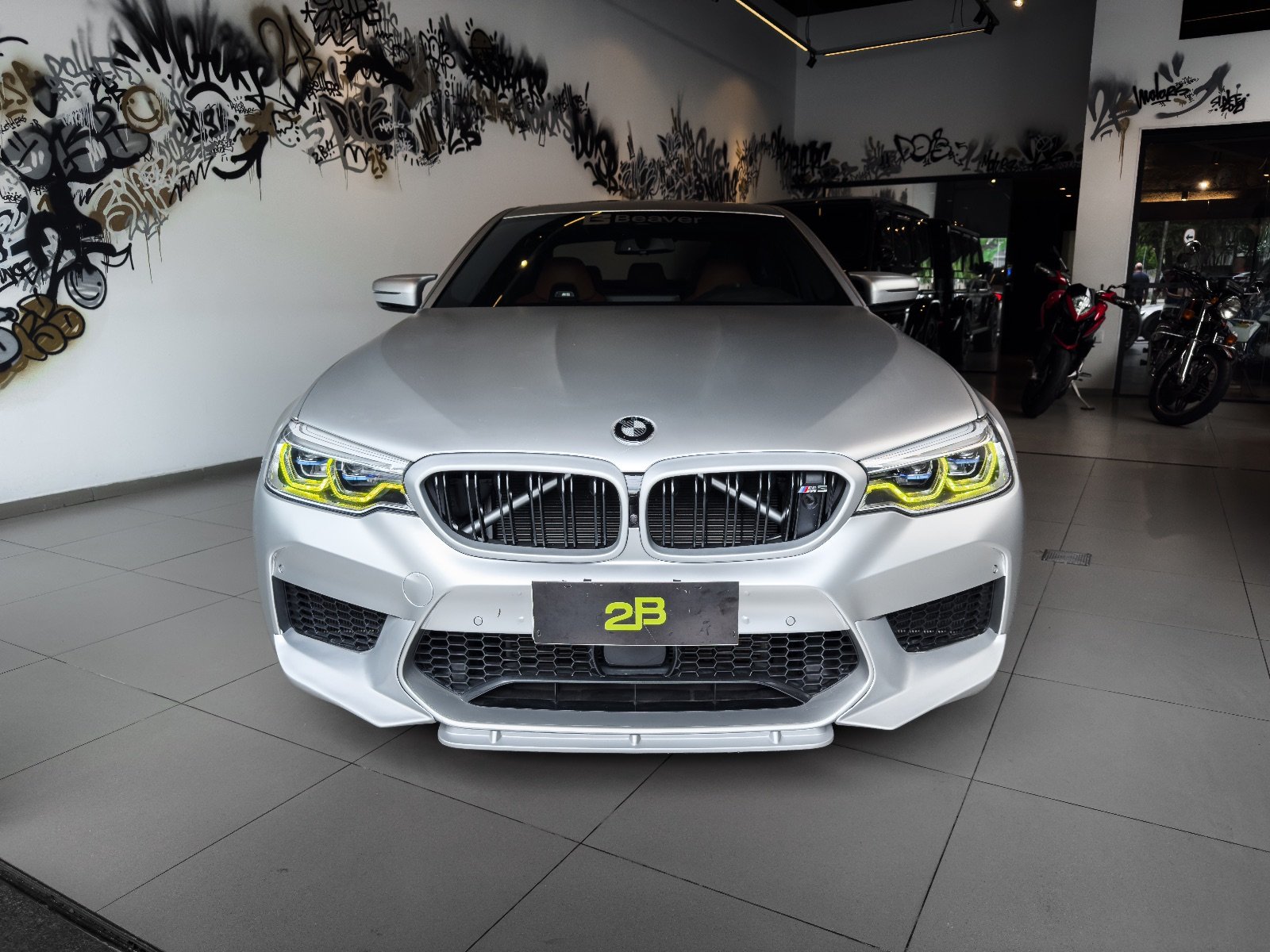 BMW M5 ATM 1000+ 2020 Prata — foto 3