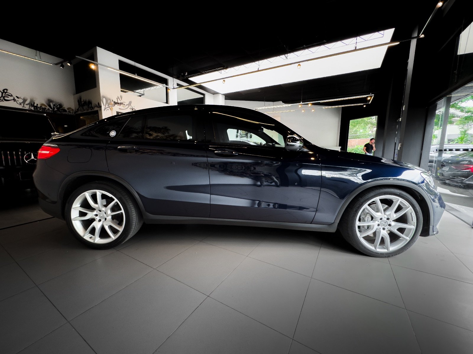 Mercedes-Benz GLC 43 AMG Coupê 2017 Azul — foto 4