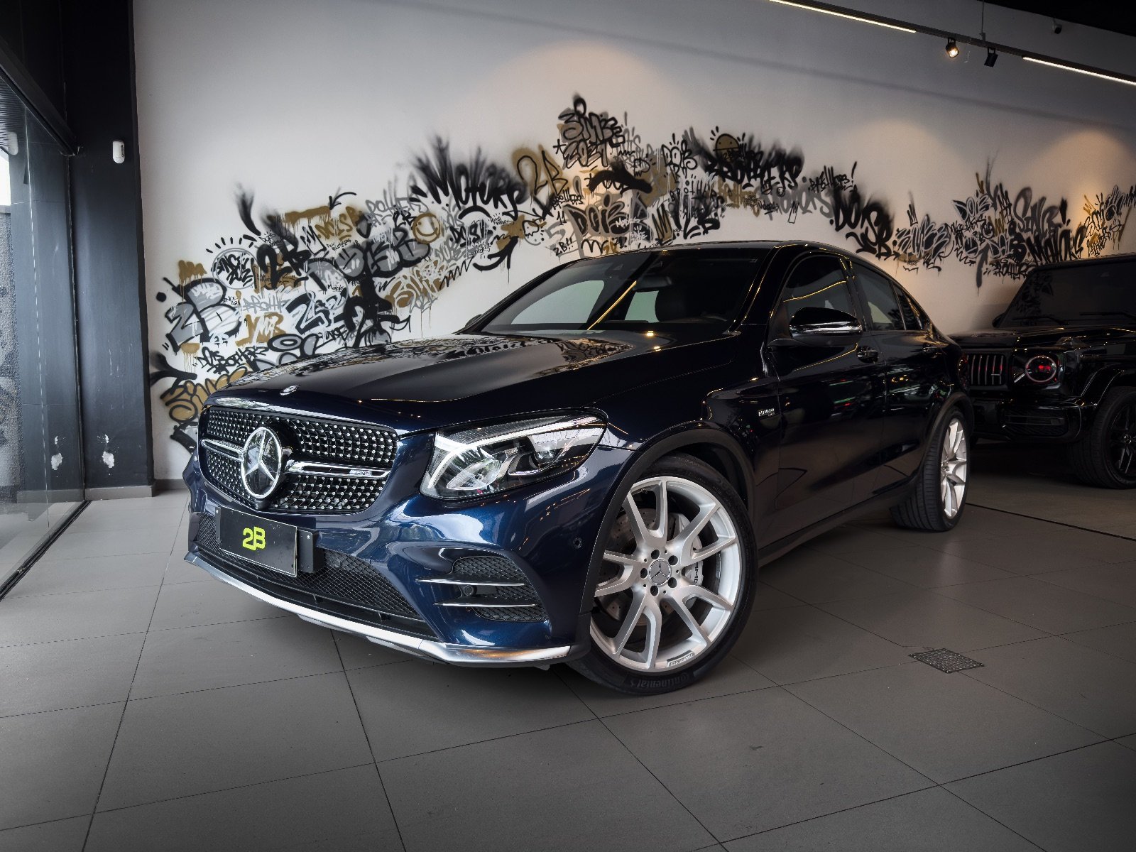 Mercedes-Benz GLC 43 AMG Coupê 2017 Azul — foto 1