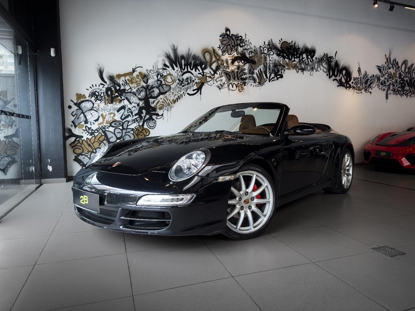 Porsche 911 Carrera Cabriolet 2008 Preta — foto 1