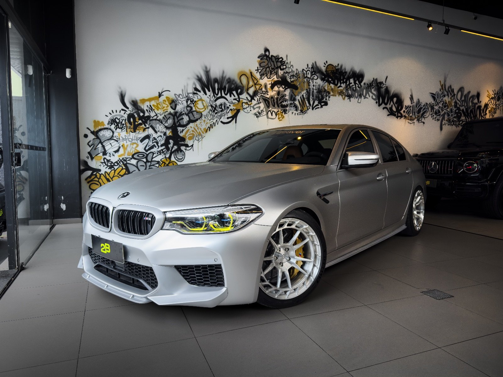 BMW M5 ATM 1000+ 2020 Prata — foto 1
