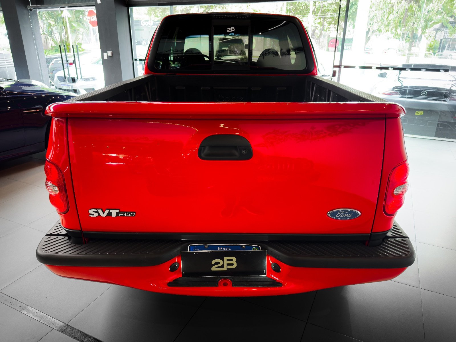 Ford F-150 Lariat Cabine Estendida 1997 Vermelha — foto 7