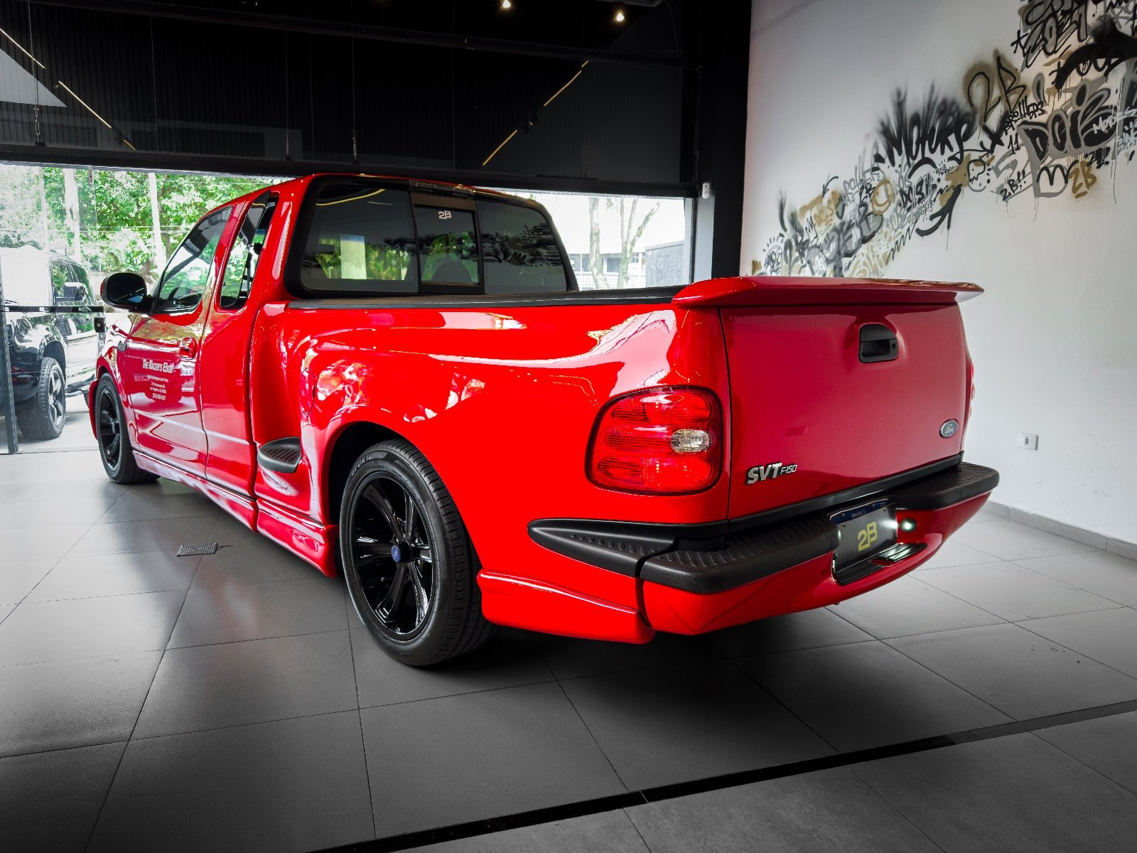 Ford F-150 Lariat Cabine Estendida 1997 Vermelha — foto 6