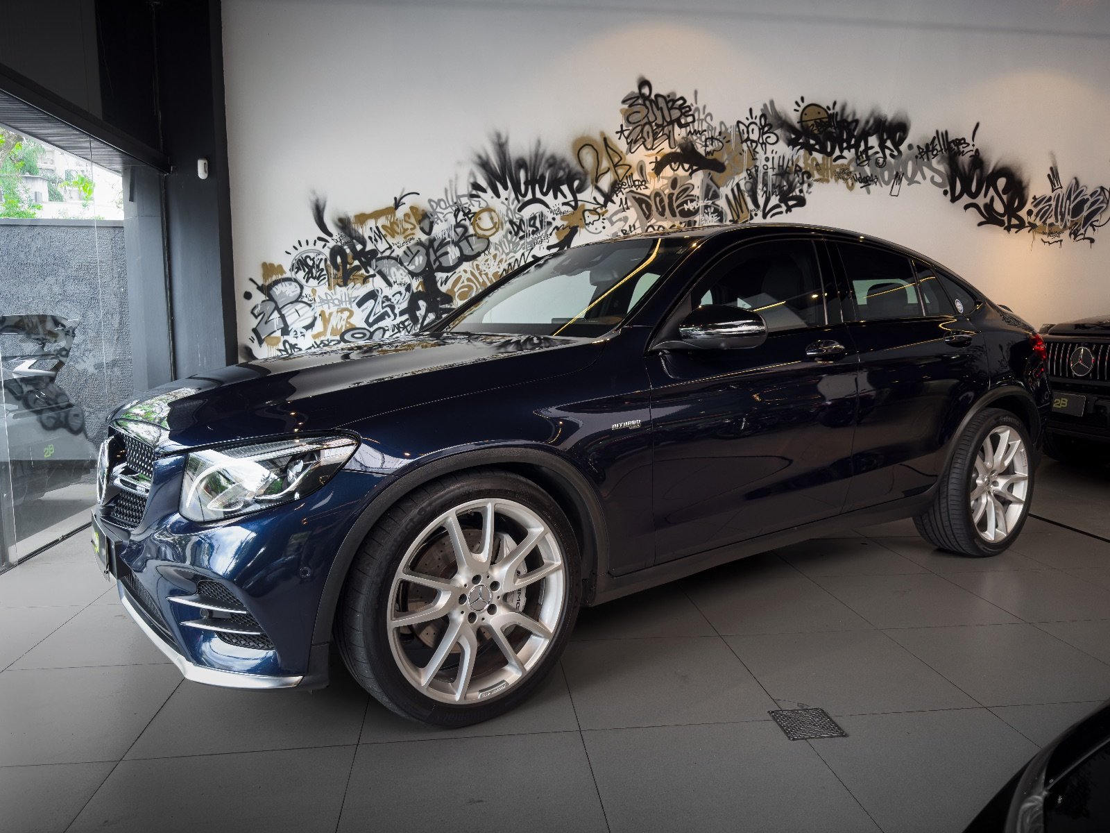 Mercedes-Benz GLC 43 AMG Coupê 2017 Azul — foto 5