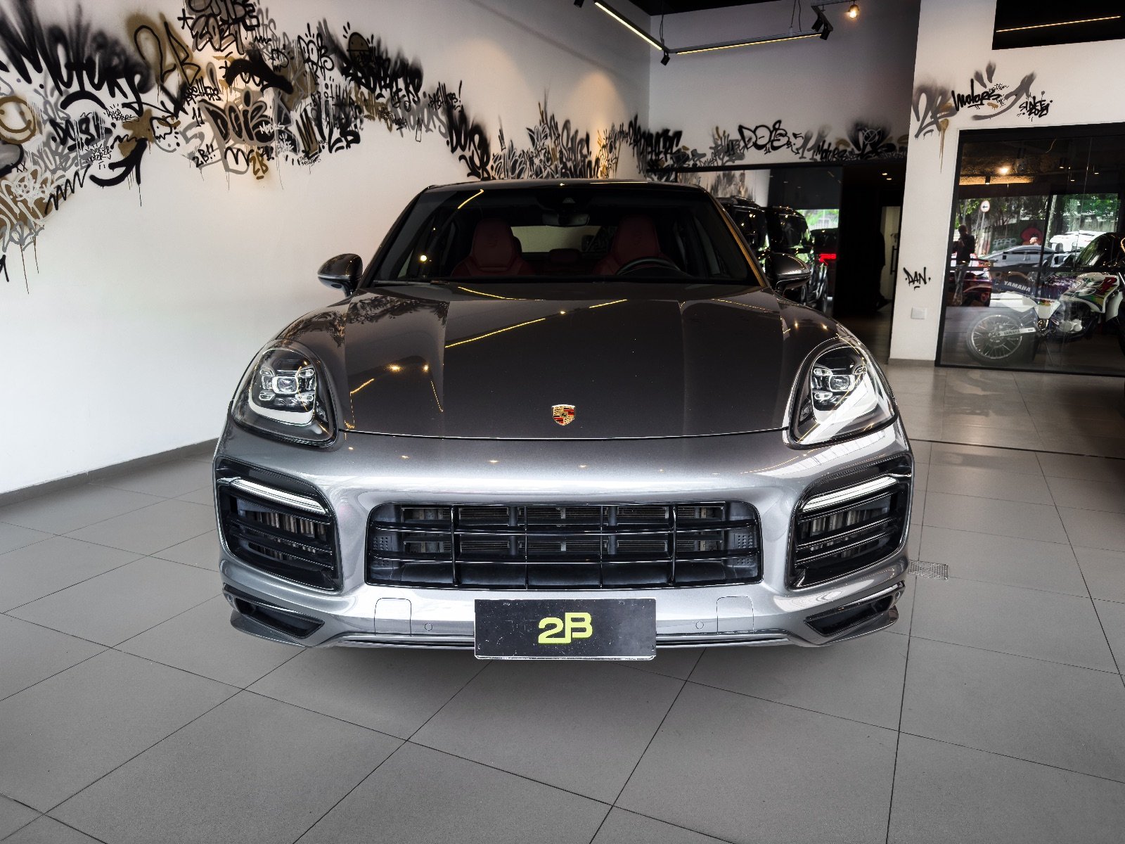 Porsche Cayenne Coupê E-Hybrid 2021 Cinza — foto 3