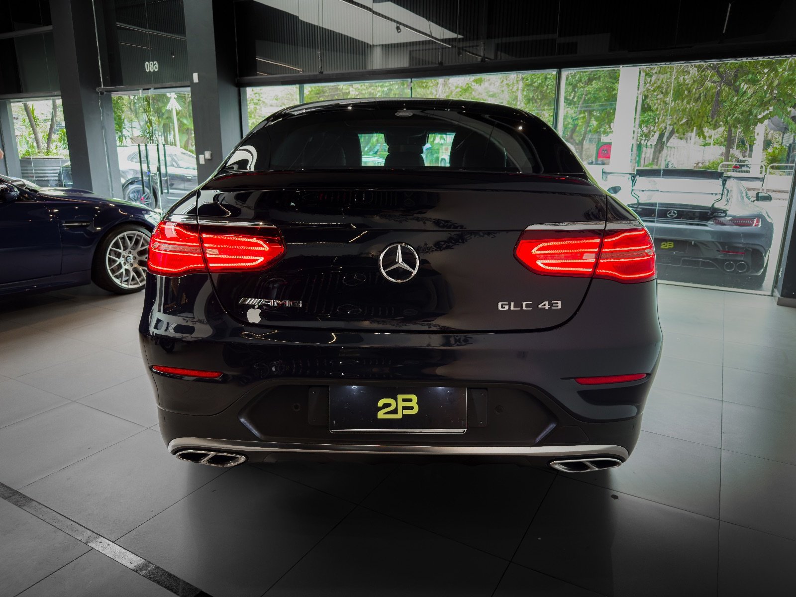 Mercedes-Benz GLC 43 AMG Coupê 2017 Azul — foto 7