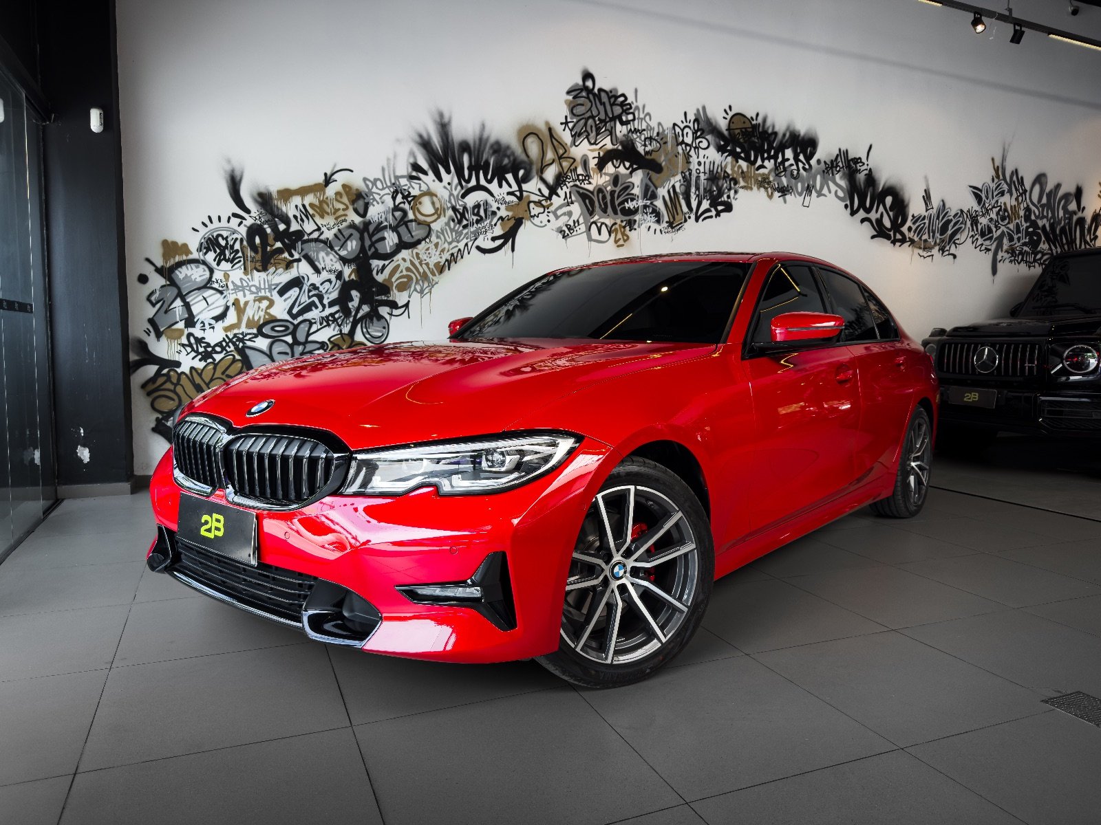BMW 320i Sport 2020 Vermelha — foto 1