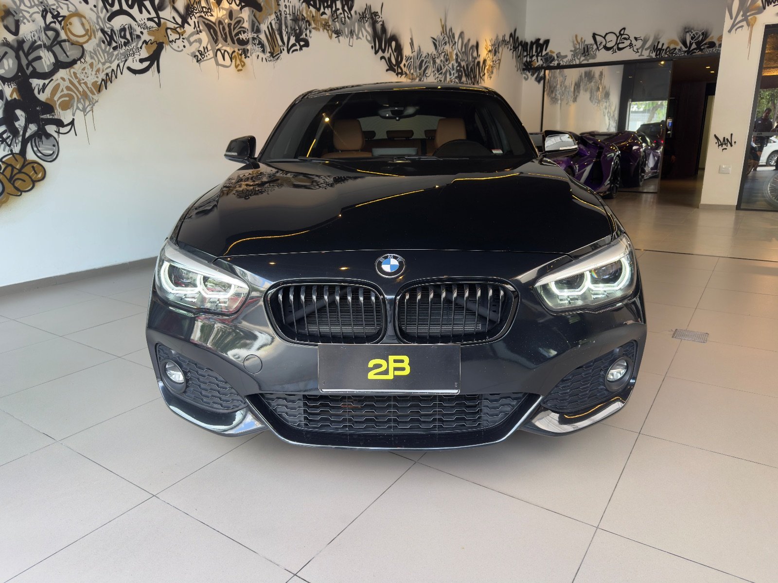 BMW 125i M Sport 2019 Preto — foto 3