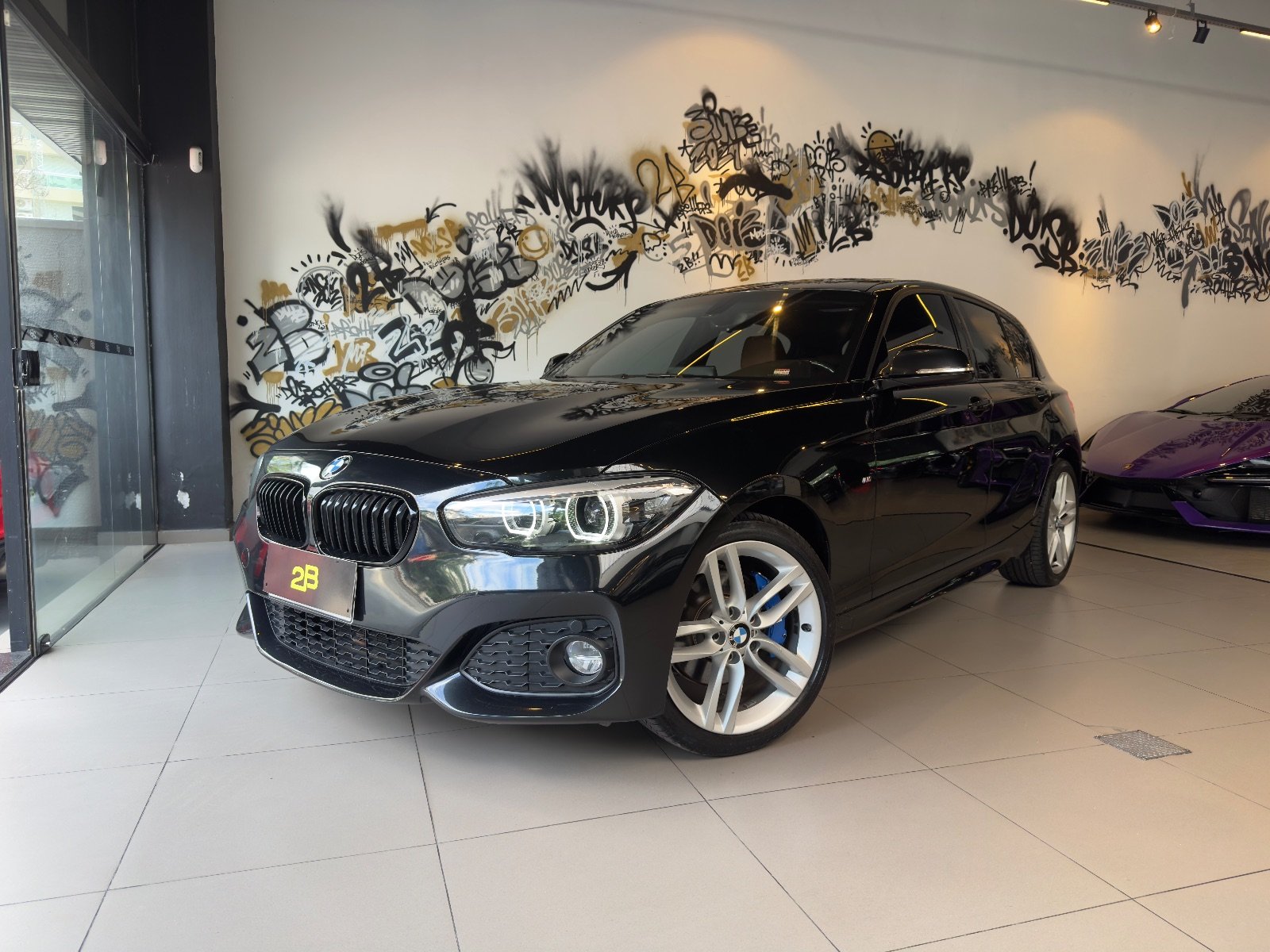 BMW 125i M Sport 2019 Preto — foto 1