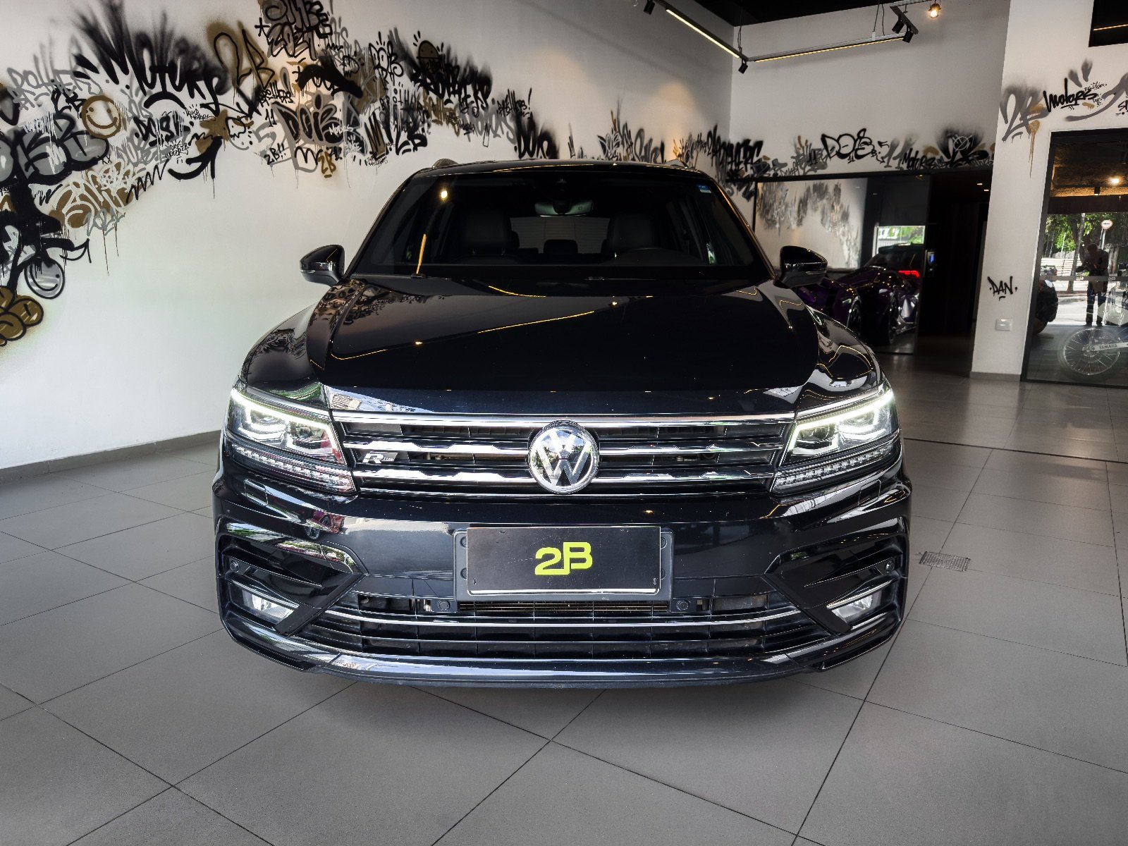 Volkswagen Tiguan R-Line 2021 Preto — foto 3