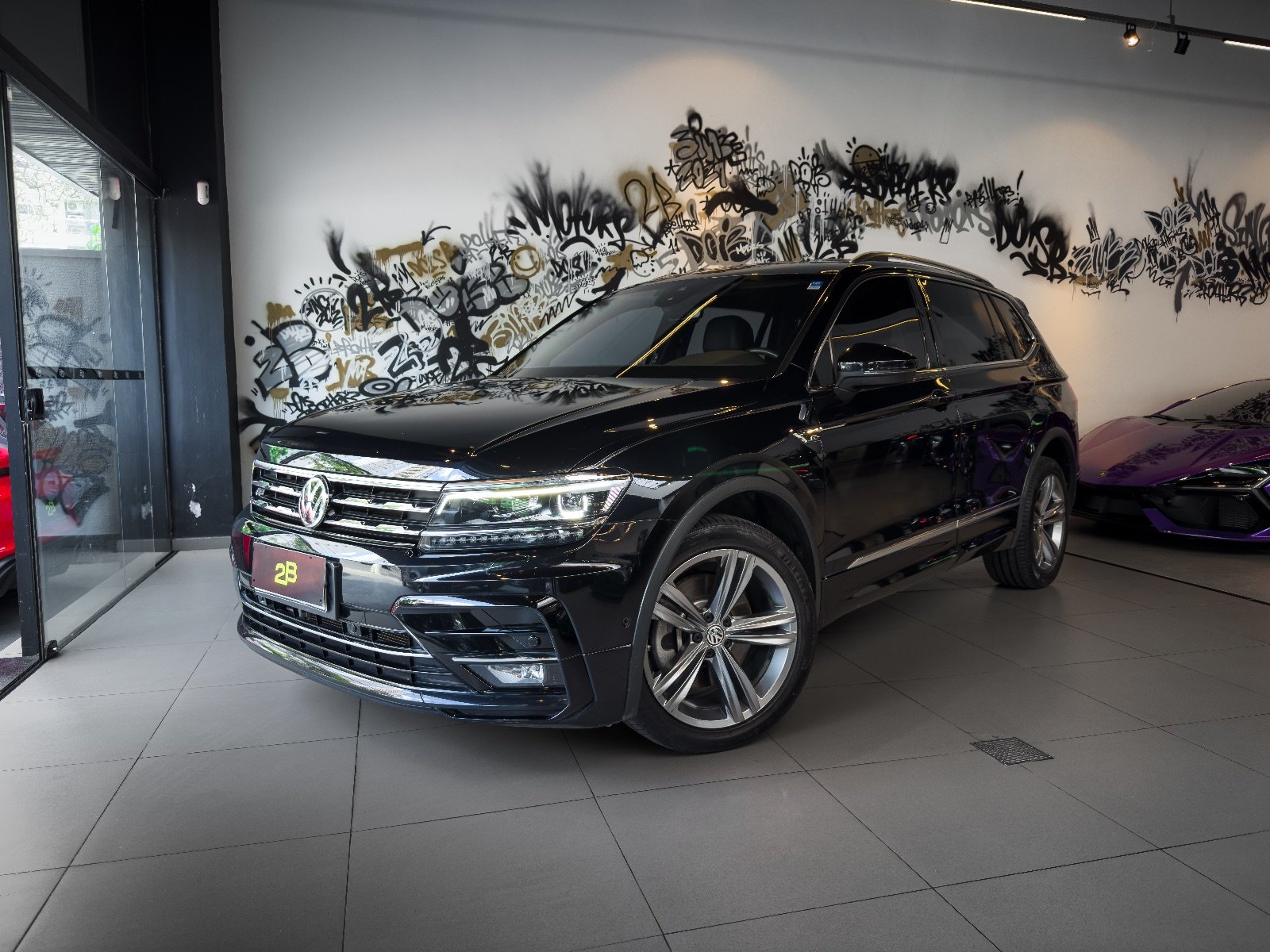 Volkswagen Tiguan R-Line 2021 Preto — foto 1