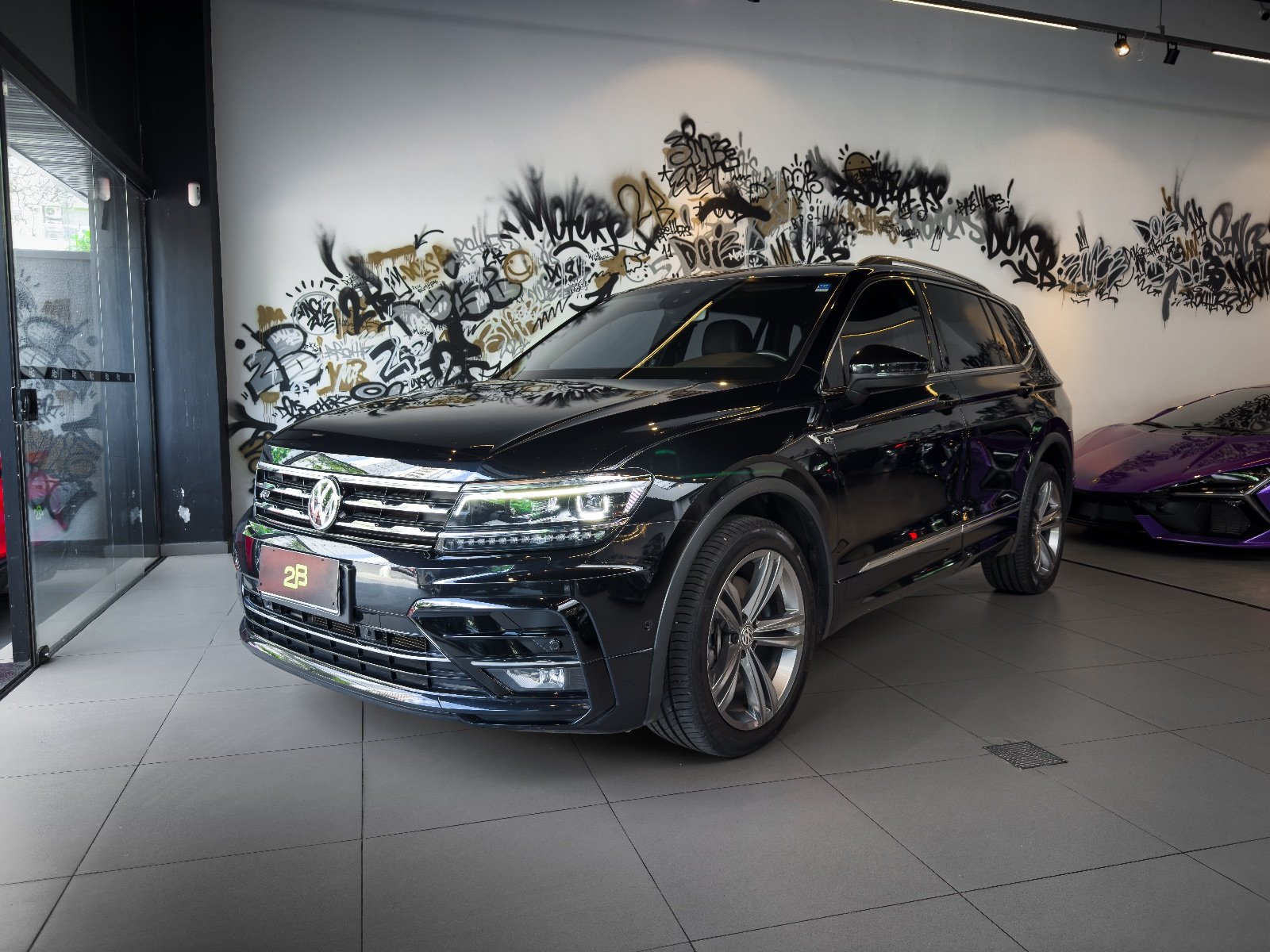 Volkswagen Tiguan R-Line 2021 Preto — foto 2