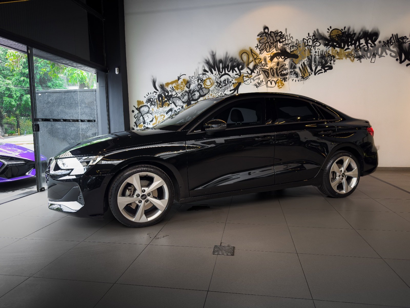Audi A3 Sedan Advance 2025 Preto — foto 6